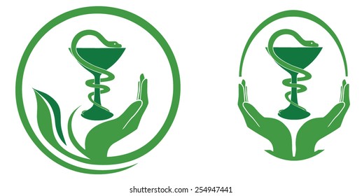 green hygen symbol vector