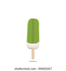Green Ice cream set