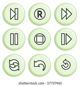 Green icon with button 29