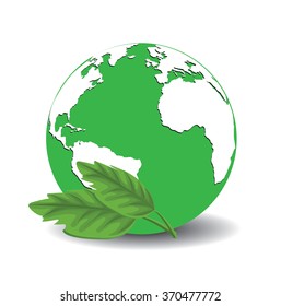 green icon earth