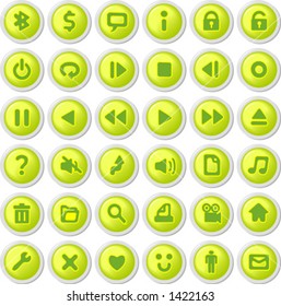 green icon set