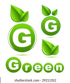 Green icons
