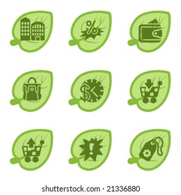Green icons, set 26