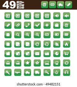 green icons set