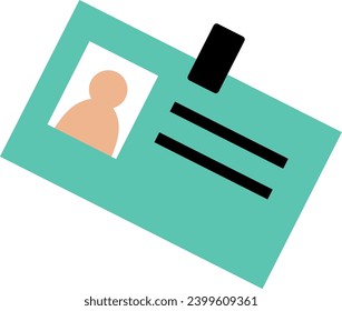 green ID card icon commemorating world nurse day