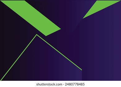 Green, Indigo color combination gradient background design.