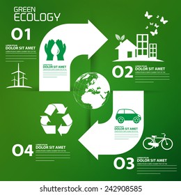 green infographic