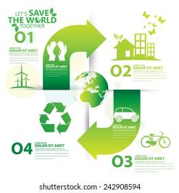 green infographic