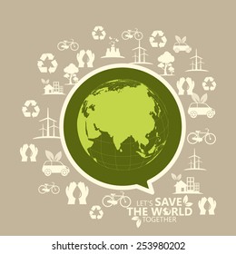 green infographic
