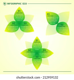 Green Infographic Vector