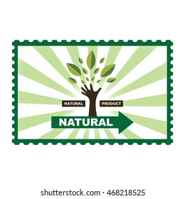 Green information Ecology flat retro graphic elements.green information with ecology and green city of energy saving or clean energy with green collection.Ecology info collection