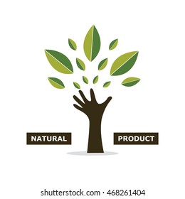 Green information Ecology flat retro graphic elements.green information with ecology and green city of energy saving or clean energy with green collection.Ecology info collection