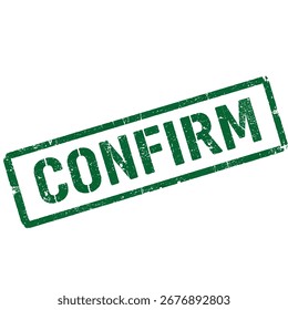 green ink stamp confirms document validity securely efficiently