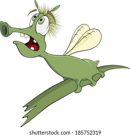 Green Insect Cartoon Stock Vector (Royalty Free) 185752319 | Shutterstock
