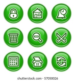 Green internet buttons 8
