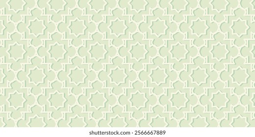 Green Islamic background with Mandala ornament. Template design for Banner, Poster, Social Media, Greeting Card for Islamic holidays, Eid al-Fitr, Ramadan, Eid al-Adha.