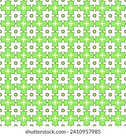 Green isolated text on white background with detailed pattern