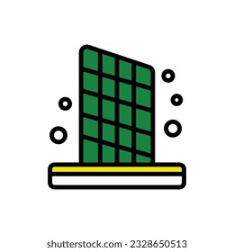 Green Jamarat Icon Vector Illustration