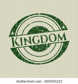  Green Kingdom distress rubber grunge stamp