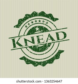 Green Knead distress rubber seal