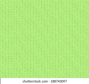 Green knit fabric (seamless texture)