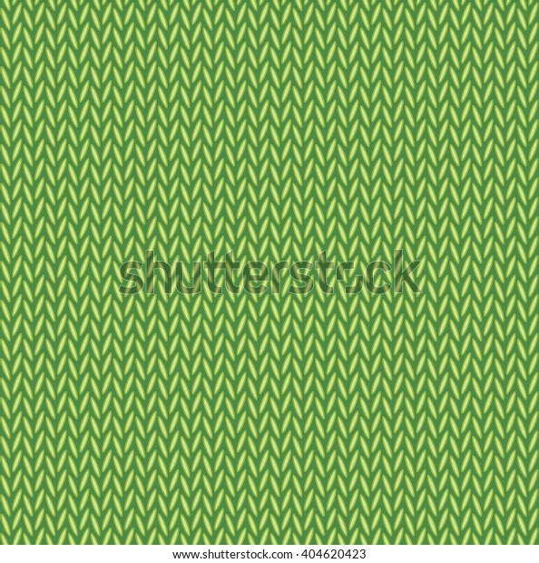 Green Knitted Texture Seamless Pattern Vector: vector de stock (libre ...