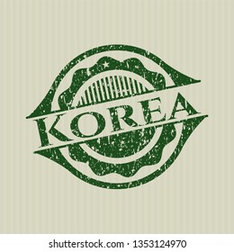 Green Korea distressed rubber texture