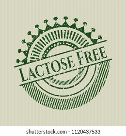 Green Lactose Free rubber texture