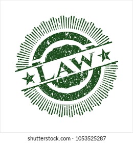 Green Law distress rubber seal