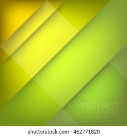 Green layer vector background with space for design and presentation template