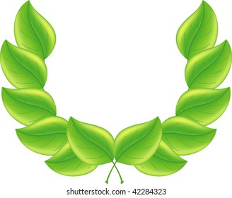 Green leaf background