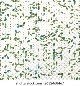 Green leaf background. Luxury background design concept. Abstract art. Tropical summer leaf design. Pattern art illustration design. Summer Sale Banner. Greenery Leaves and Gold Confetti Wallpaper.
