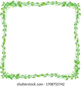 Green leaf background. vector illustration 