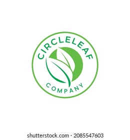 Estampilla para placa verde Diseño Vector de logotipo vegetariano natural
