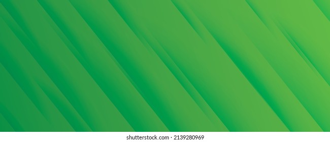 banner de hoja verde con patrón de línea diagonal