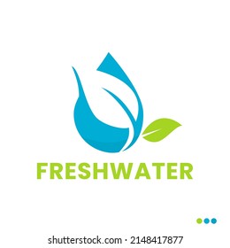 logotipo de diseño de hoja verde con círculo de color fresco para la plantación de plantaciones