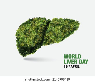 Green leaf eco friendly liver vector design