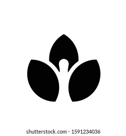 Green Leaf eco organic Logo design vector template