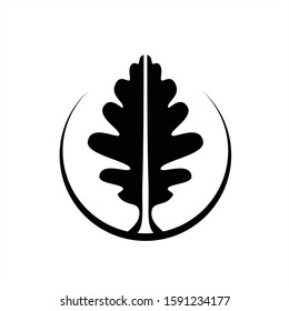 Green Leaf eco organic Logo design vector template
