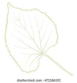 Green leaf ecology background vector environmentally friendly illustration