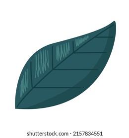 green leaf ecology isolated icon