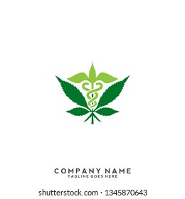 Green leaf ecology logo template