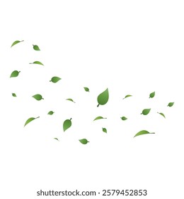 green leaf ecology nature design vector template