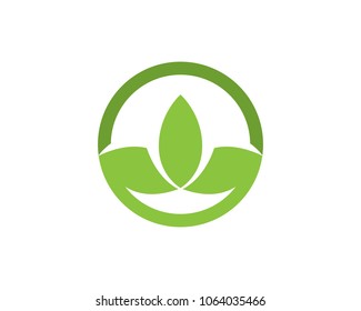 green leaf ecology nature element vector icon
,