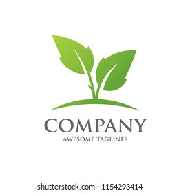 green leaf ecology nature element vector logo vector