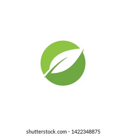 green leaf ecology nature element vector illustration