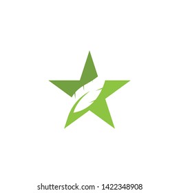 green leaf ecology nature element vector illustration