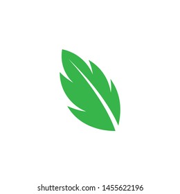 
green leaf ecology nature element vector