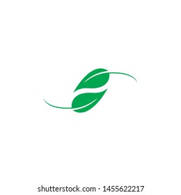 
green leaf ecology nature element vector