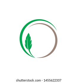 
green leaf ecology nature element vector